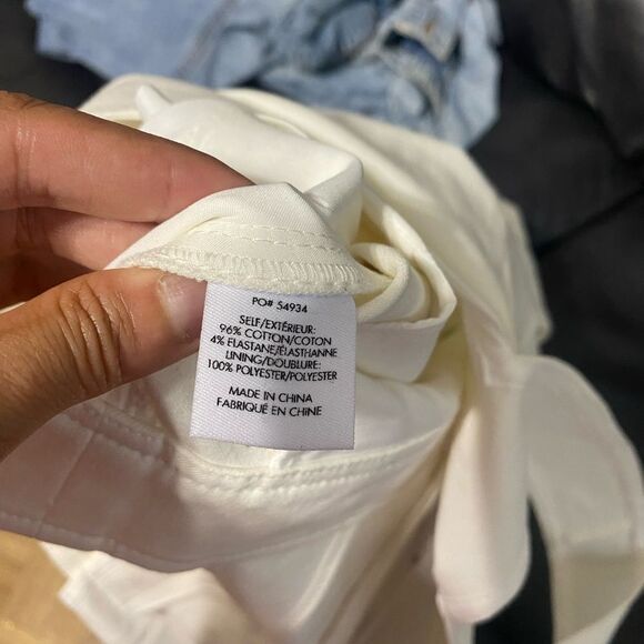 DEREK LAM 10 CROSBY
Maru Button Accent Cutout Romper In Soft White - Picture 4 of 8